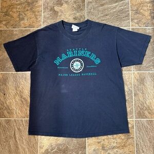 Vintage 2002 Seattle Mariners MLB Club T Shirt Mens Large CSA Tag